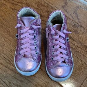 Baby girl sparkly sneakers